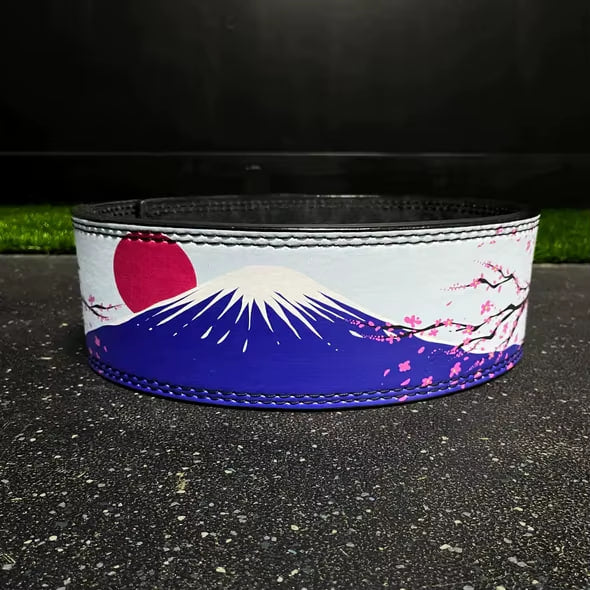 Japanese Sunrise Lever belt